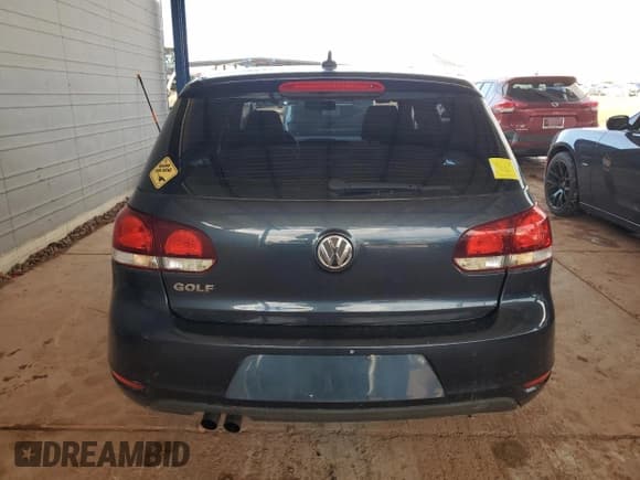 ✅ 2013 Volkswagen Golf • VIN: WVWDB7AJ4DW134959 • Lot: 86641895. Listed on Copart with 100,898 mi. Free auction sales archive from the USA and detailed vehicle history report at DreamBid. Image 6.