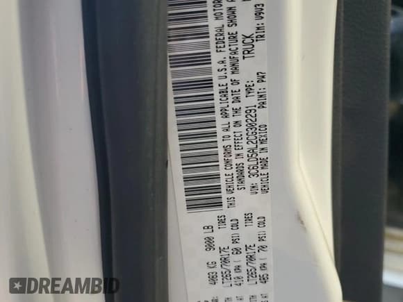 ✅ 2012 Ram 2500 ST • VIN: 3C6LD5AL2CG302291 • Лот: 89502555. Опубликован ранее на Copart с пробегом 163 635 миль. Бесплатный доступ к архиву аукционных продаж из США и подробный отчёт об истории автомобиля на DreamBid. Изображение 12.