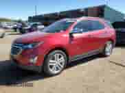 2018 Chevrolet Equinox Premier with VIN 3GNAXWEX6JS507768, listed as a Copart auction lot 84743845 with 36,822 mi miles and Salvage title. Bid and sale history available at DreamBid. Image 1.