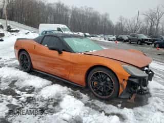 2007 Chevrolet Corvette with VIN 1G1YY26U575110307, listed as a Copart auction lot 85013994 with Not provided miles and Salvage title. Bid and sale history available at DreamBid. Image 4.