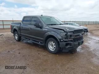 ✅ 2020 Ford F-150 XL • VIN: 1FTEW1C56LKF53682 • Lot: 42364347. Listed on IAAI with 54,909 mi. Free auction sales archive from the USA and detailed vehicle history report at DreamBid. Image 1.