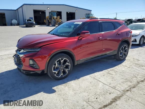 ✅ 2021 Chevrolet Blazer RS • VIN: 3GNKBERS7MS581121 • Лот: 85952345. Опубликован ранее на Copart с пробегом 86 581 миль. Бесплатный доступ к архиву аукционных продаж из США и подробный отчёт об истории автомобиля на DreamBid. Изображение 1.