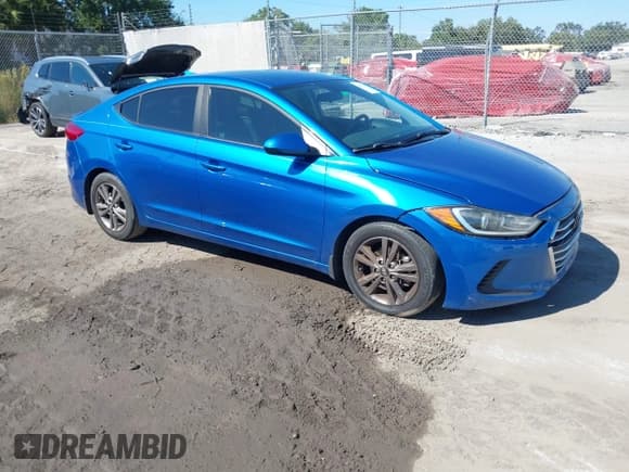 ✅ 2018 Hyundai Elantra Limited • VIN: 5NPD84LF2JH361235 • Лот: 43517287. Опубликован ранее на IAAI с пробегом 83 276 миль. Бесплатный доступ к архиву аукционных продаж из США и подробный отчёт об истории автомобиля на DreamBid. Изображение 1.