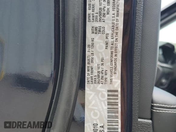 ✅ 2023 Jeep Grand Cherokee Limited • VIN: 1C4RJJBG9P8819010 • Lot: 71016185. Listed on Copart with 34,139 mi. Free auction sales archive from the USA and detailed vehicle history report at DreamBid. Image 13.