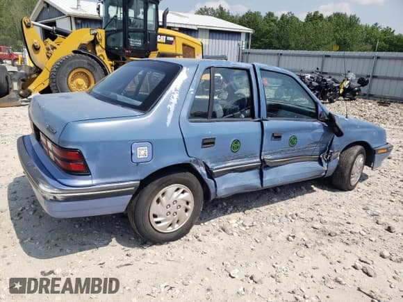 ✅ 1992 Dodge Shadow • VIN: 1B3XP48KXNN262238 • Lot: 61809755. Listed on Copart with 108,984 mi. Free auction sales archive from the USA and detailed vehicle history report at DreamBid. Image 3.