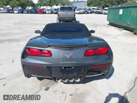 2014 Chevrolet Corvette Z51 3LT z VIN 1G1YL3D70E5110276, wystawiony jako IAAI lot #42763659 z przebiegiem 53 007 mil mil oraz . Historia ofert i sprzedaży dostępna na DreamBid. Obrazek 16.