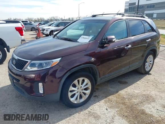 ✅ 2014 Kia Sorento EX • VIN: 5XYKU4A73EG497370 • Lot: 43840533. Listed on IAAI with 90,038 mi. Free auction sales archive from the USA and detailed vehicle history report at DreamBid. Image 2.