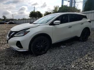 ✅ 2021 Nissan Murano SL • VIN: 5N1AZ2CS2MC123995 • Lot: 70037845. Wystawiony na Copart z przebiegiem 47 440 mil. Bezpłatny archiwum sprzedaży aukcyjnych z USA i szczegółowy raport historii pojazdu na DreamBid. Zdjęcie 1.