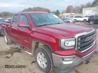 ✅ 2018 GMC Sierra 1500 SLE • VIN: 2GTV2MEC4J1102384 • Lot: 43488188. Wystawiony na IAAI z przebiegiem 55 141 mil. Bezpłatny archiwum sprzedaży aukcyjnych z USA i szczegółowy raport historii pojazdu na DreamBid. Zdjęcie 1.