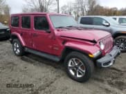 ✅ 2021 Jeep Wrangler Unlimited Sahara • VIN: 1C4HJXEG6MW861359 • Lot: 92857845. Wystawiony na Copart z przebiegiem 56 417 mil. Bezpłatny archiwum sprzedaży aukcyjnych z USA i szczegółowy raport historii pojazdu na DreamBid. Zdjęcie 4.