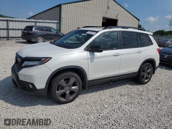 ✅ 2021 Honda Passport Touring • VIN: 5FNYF8H9XMB041083 • Lot: 67591615. Listed on Copart with 54,750 mi. Free auction sales archive from the USA and detailed vehicle history report at DreamBid. Image 1.