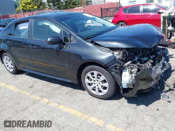 ✅ 2021 Toyota Corolla LE • VIN: JTDEPMAE4MJ144556 • Лот: 43200895. Опубликован ранее на IAAI с пробегом 97 514 миль. Бесплатный доступ к архиву аукционных продаж из США и подробный отчёт об истории автомобиля на DreamBid. Изображение 1.