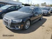 ✅ 2019 Audi A4 Premium • VIN: WAUDNAF41KN020621 • Lot: 54687645. Listed on Copart with 59,552 mi. Free auction sales archive from the USA and detailed vehicle history report at DreamBid. Image 1.