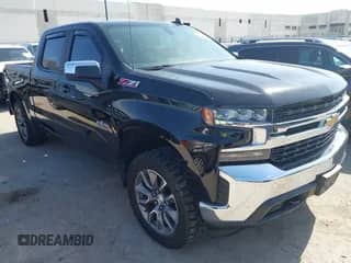 2019 Chevrolet Silverado 1500 LT with VIN 1GCUYDED1KZ142790, listed as a IAAI auction lot 42776190 with 93,631 mi miles and . Bid and sale history available at DreamBid. Image 1.