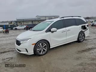✅ 2022 Honda Odyssey Touring • VIN: 5FNRL6H82NB051715 • Lot: 90689145. Wystawiony na Copart z przebiegiem 57 423 mil. Bezpłatny archiwum sprzedaży aukcyjnych z USA i szczegółowy raport historii pojazdu na DreamBid. Zdjęcie 1.