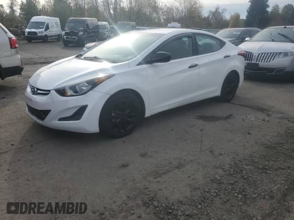 2015 Hyundai Elantra SE with VIN 5NPDH4AE3FH577774, listed as a Copart auction lot 91133645 with 157,341 mi miles and Clean title. Bid and sale history available at DreamBid. Image 1.