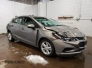 ✅ 2018 Chevrolet Cruze LT • VIN: 3G1BE6SM5JS593547 • Lot: 70024232. Listed on Copart with 22,114 mi. Free auction sales archive from the USA and detailed vehicle history report at DreamBid. Image 4.