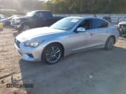 ✅ 2018 Infiniti Q50 Pure • VIN: JN1CV7AR6JM280203 • Lot: 43402672. Listed on IAAI with 128,578 mi. Free auction sales archive from the USA and detailed vehicle history report at DreamBid. Image 2.