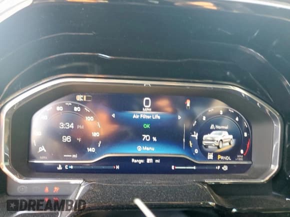 ✅ 2025 Chevrolet Silverado 1500 • VIN: 3GCUKDE87SG161073 • Лот: 85558495. Опубликован ранее на Copart с пробегом 17 841 миль. Бесплатный доступ к архиву аукционных продаж из США и подробный отчёт об истории автомобиля на DreamBid. Изображение 9.