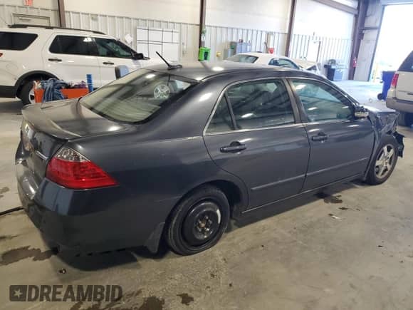 2007 Honda Accord with VIN JHMCN36577C000393, listed as a Copart auction lot 84765144 with 175,810 mi miles and Salvage title. Bid and sale history available at DreamBid. Image 3.