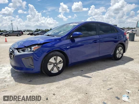 2020 Hyundai Ioniq Blue z VIN KMHC65LC3LU230980, wystawiony jako Copart lot #69262734 z przebiegiem 56 841 mil mil oraz Szkoda całkowita • Salvage title. Historia ofert i sprzedaży dostępna na DreamBid. Obrazek 1.