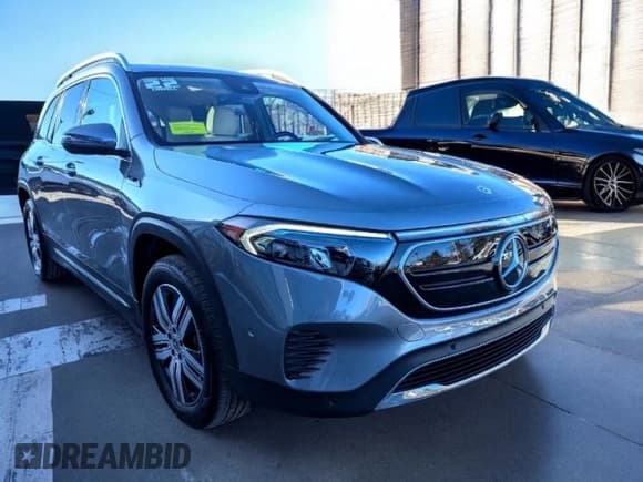 ✅ 2022 Mercedes-Benz EQB 300 • VIN: W1N9M0KB5NN008XXX • Lot: 60002085. Listed on Copart with 7,762 mi. Free auction sales archive from the USA and detailed vehicle history report at DreamBid. Image 1.