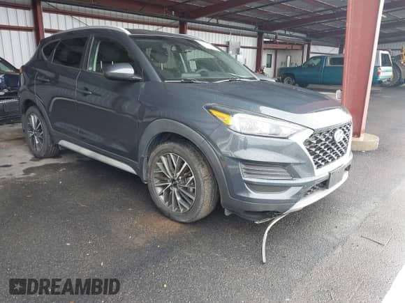 2019 Hyundai Tucson Ultimate with VIN KM8J3CAL8KU846261, listed as a IAAI auction lot 43443093 with 92,527 mi miles and . Bid and sale history available at DreamBid. Image 1.
