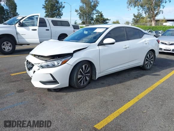 ✅ 2023 Nissan Sentra SV • VIN: 3N1AB8CV1PY302663 • Lot: 43247520. Listed on IAAI with 44,111 mi. Free auction sales archive from the USA and detailed vehicle history report at DreamBid. Image 2.