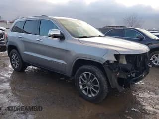 ✅ 2014 Jeep Grand Cherokee Limited • VIN: 1C4RJFBG1EC553988 • Lot: 43752448. Wystawiony na IAAI z przebiegiem 181 214 mil. Bezpłatny archiwum sprzedaży aukcyjnych z USA i szczegółowy raport historii pojazdu na DreamBid. Zdjęcie 1.