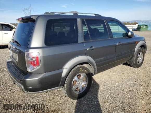 ✅ 2007 Honda Pilot EX-L • VIN: 5FNYF286X7B001187 • Lot: 90649155. Listed on Copart with 182,496 mi. Free auction sales archive from the USA and detailed vehicle history report at DreamBid. Image 3.