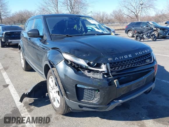 ✅ 2017 Land Rover Range Rover Evoque SE • VIN: SALVP2BG5HH215659 • Lot: 41769051. Listed on IAAI with 110,918 mi. Free auction sales archive from the USA and detailed vehicle history report at DreamBid. Image 1.
