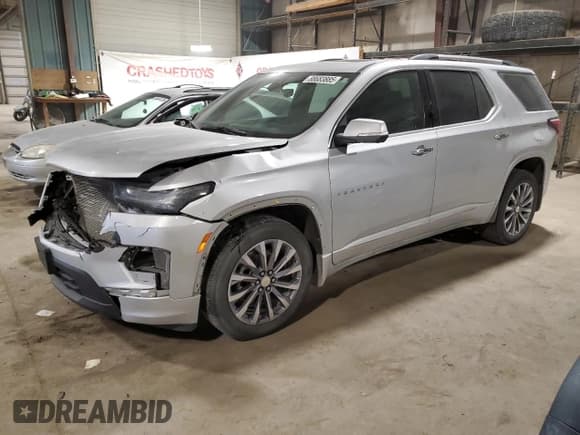 ✅ 2022 Chevrolet Traverse Premier • VIN: 1GNEVKKW7NJ157876 • Lot: 88683885. Listed on Copart with 28,459 mi. Free auction sales archive from the USA and detailed vehicle history report at DreamBid. Image 1.