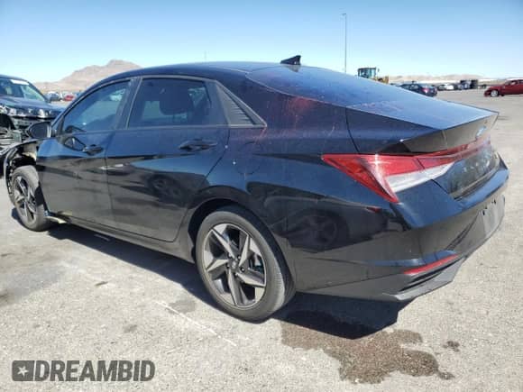 2023 Hyundai Elantra SEL with VIN KMHLS4AGXPU572590, listed as a Copart auction lot 84073445 with 33,427 mi miles and Salvage title. Bid and sale history available at DreamBid. Image 2.