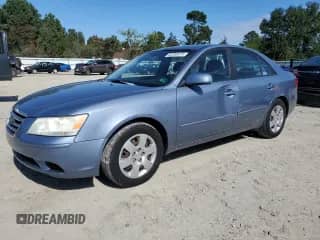 2009 Hyundai Sonata GLS with VIN 5NPET46C09H425899, listed as a Copart auction lot 82258575 with 130,880 mi miles and Salvage title. Bid and sale history available at DreamBid. Image 1.