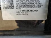 ✅ 2019 Chevrolet Bolt EV Premier • VIN: 1G1FZ6S01K4102914 • Lot: 49379424. Wystawiony na Copart z przebiegiem Nie podano. Bezpłatny archiwum sprzedaży aukcyjnych z USA i szczegółowy raport historii pojazdu na DreamBid. Zdjęcie 12.