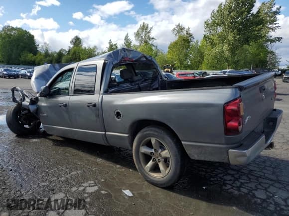 ✅ 2008 Dodge 1500 SLT • VIN: 1D7HU18278S584891 • Лот: 52604094. Опубликован ранее на Copart с пробегом Не указан. Бесплатный доступ к архиву аукционных продаж из США и подробный отчёт об истории автомобиля на DreamBid. Изображение 2.