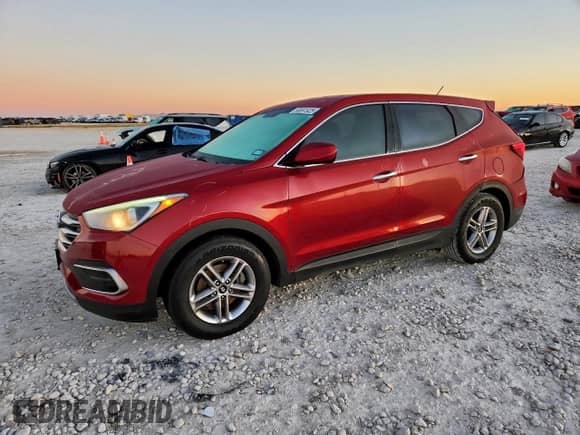 2018 Hyundai Santa Fe 2.4L с VIN 5XYZT3LB5JG528741, выставлен на аукционе Copart как лот 90691925 с пробегом 97 566 миль миль и Списание • Salvage title. История ставок и продаж доступна на DreamBid. Изображение 1.