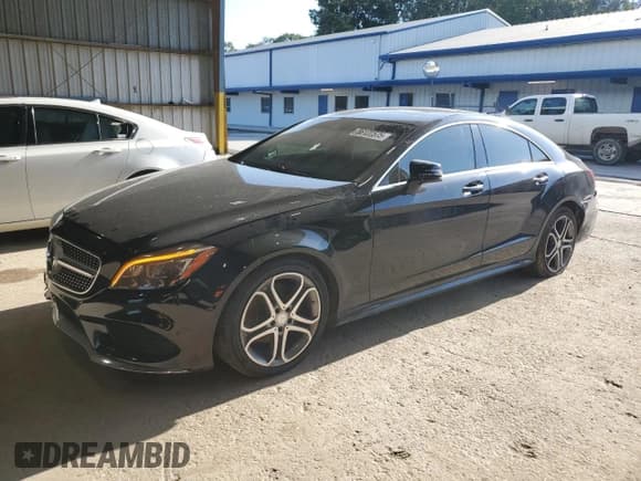 ✅ 2015 Mercedes-Benz CLS 400 • VIN: WDDLJ6FB1FA146017 • Lot: 56122575. Listed on Copart with 132,265 mi. Free auction sales archive from the USA and detailed vehicle history report at DreamBid. Image 1.