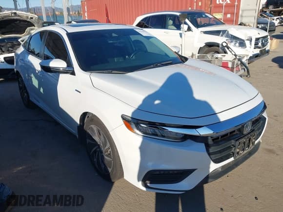 ✅ 2022 Honda Insight Touring • VIN: 19XZE4F95NE009510 • Lot: 43794751. Listed on IAAI with 43,542 mi. Free auction sales archive from the USA and detailed vehicle history report at DreamBid. Image 1.