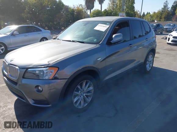 ✅ 2014 BMW X3 xDrive28i • VIN: 5UXWX9C5XE0D10389 • Lot: 43325093. Listed on IAAI with 129,408 mi. Free auction sales archive from the USA and detailed vehicle history report at DreamBid. Image 2.