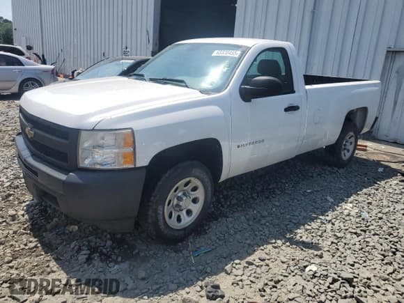 ✅ 2011 Chevrolet Silverado 1500 Work Truck • VIN: 1GCNCPEX0BZ357477 • Lot: 63320455. Listed on Copart with 167,310 mi. Free auction sales archive from the USA and detailed vehicle history report at DreamBid. Image 1.