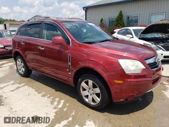 2008 Saturn VUE XR z VIN 3GSCL53748S638738, wystawiony jako Copart lot #61835234 z przebiegiem 166 486 mil mil oraz Nie do naprawy • Non repairable. Historia ofert i sprzedaży dostępna na DreamBid. Obrazek 4.