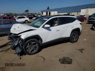 2024 Hyundai Tucson SEL Convenience z VIN KM8JCCD17RU191918, wystawiony jako Copart lot #84594115 z przebiegiem 7 534 mil mil oraz Nie do naprawy • Non repairable. Historia ofert i sprzedaży dostępna na DreamBid. Obrazek 1.