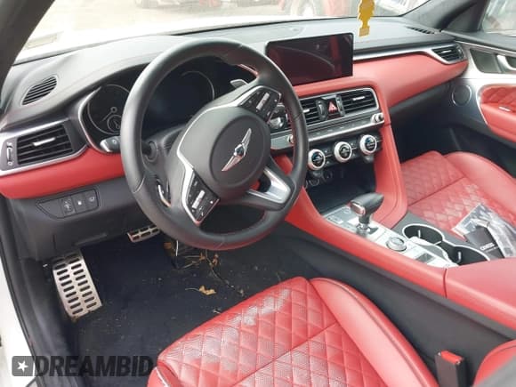 ✅ 2023 Genesis G70 3.3T • VIN: KMTG54TEXPU113425 • Lot: 39077117. Listed on IAAI with 6,137 mi. Free auction sales archive from the USA and detailed vehicle history report at DreamBid. Image 5.