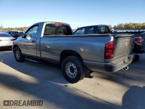 2008 Dodge 1500 ST с VIN 1D7HA16N68J146519, выставлен на аукционе Copart как лот 87058975 с пробегом 95 414 миль миль и Списание • Salvage title. История ставок и продаж доступна на DreamBid. Изображение 2.