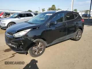 2015 Hyundai Tucson SE z VIN KM8JU3AG4FU978519, wystawiony jako Copart lot #74145204 z przebiegiem 114 261 mil mil oraz Szkoda całkowita • Salvage title. Historia ofert i sprzedaży dostępna na DreamBid. Obrazek 1.