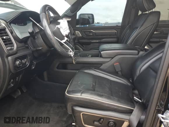 2021 Ram 1500 Limited with VIN 1C6SRFHT4MN650708, listed as a Copart auction lot 65224285 with 37,940 mi miles and Salvage title. Bid and sale history available at DreamBid. Image 7.