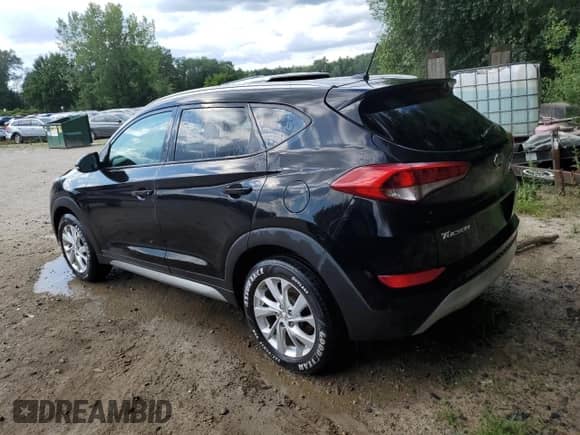 2017 Hyundai Tucson Night Edition with VIN KM8J3CA29HU278182, listed as a Copart auction lot 65916175 with 143,943 mi miles and Clean title. Bid and sale history available at DreamBid. Image 2.