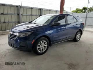 ✅ 2023 Chevrolet Equinox LS • VIN: 3GNAXHEG3PL113630 • Lot: 90929435. Listed on Copart with 28,728 mi. Free auction sales archive from the USA and detailed vehicle history report at DreamBid. Image 1.