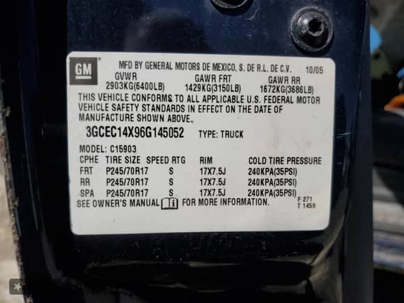 2006 Chevrolet Silverado 1500 Work Truck z VIN 3GCEC14X96G145052, wystawiony jako Copart lot #48492795 z przebiegiem Nie podano mil oraz Szkoda całkowita • Salvage title. Historia ofert i sprzedaży dostępna na DreamBid. Obrazek 12.